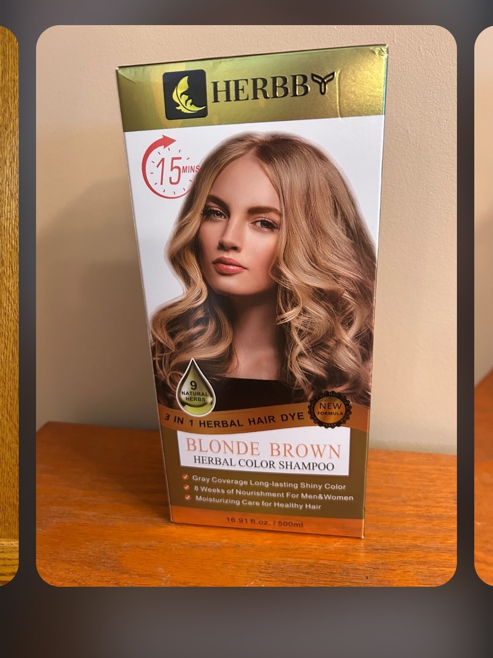 Blonde Brown Herbal Color Shampoo - Blonde Brown